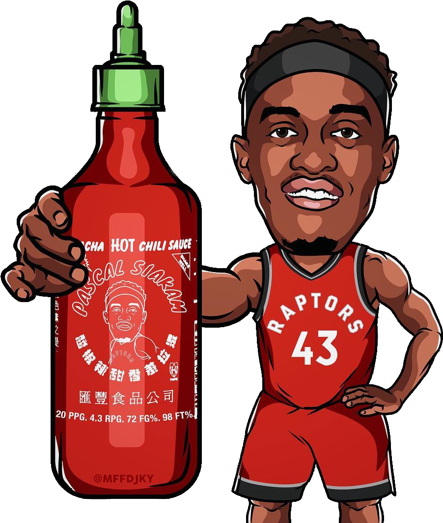 Which Nba Players Are Introverted - Toronto Raptors (1080x1080), Png Download