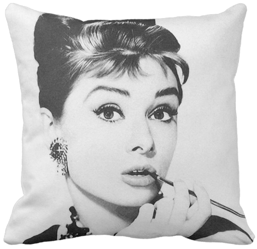 Poduszka Audrey Hepburn Lips Pod-6182 - Audrey Hepburn (600x600), Png Download