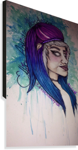 Fullsizerender Canvas Print - Girl (268x511), Png Download