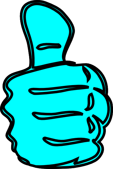 Smiley Face Thumbs Up Clipart Black And White - Thumbs Up Clipart (396x592), Png Download