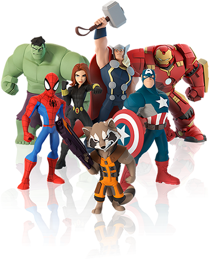 Marvel - Disney Infinity Marvel Png (418x554), Png Download