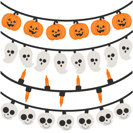 Clip Arts Related To - Halloween Lights Clipart (432x432), Png Download