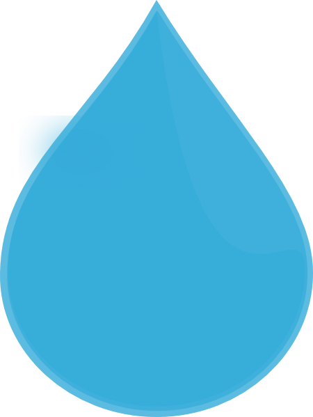 Blue Water Drop Svg Clip Arts 450 X 599 Px (450x599), Png Download