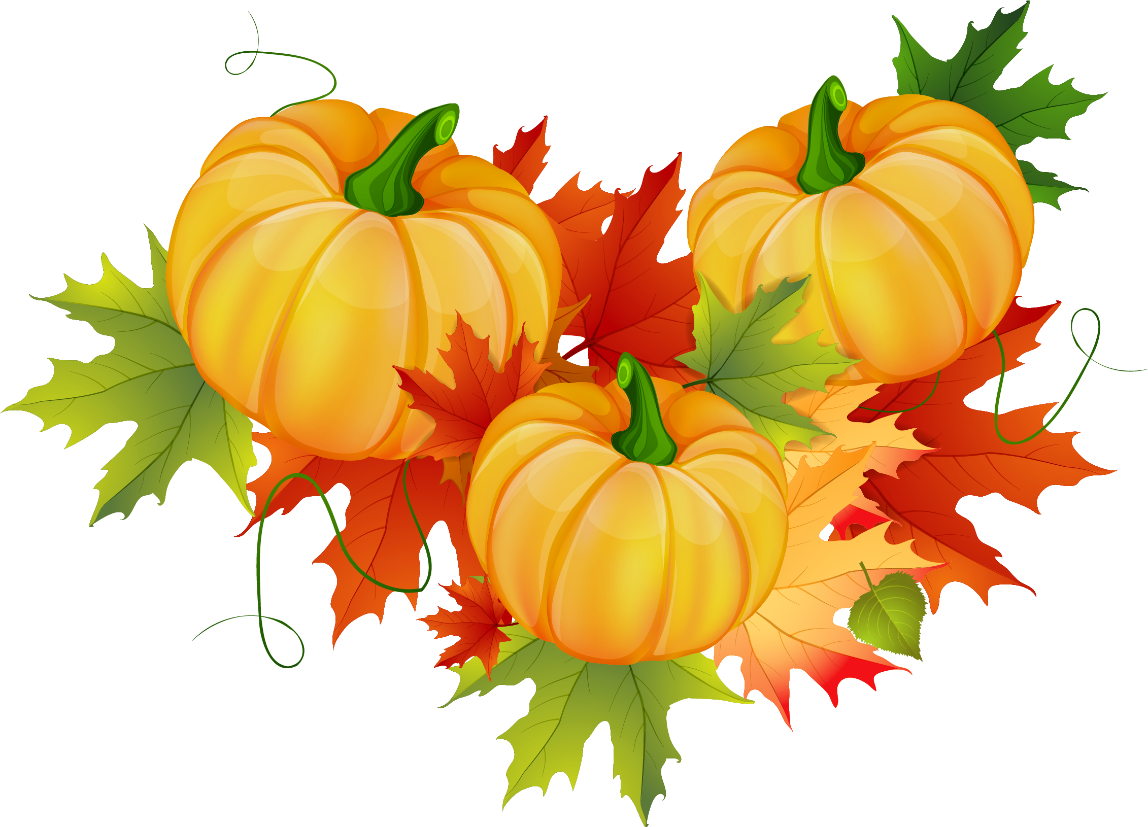 Thanksgiving Pumpkin Clipart (2313x1717), Png Download