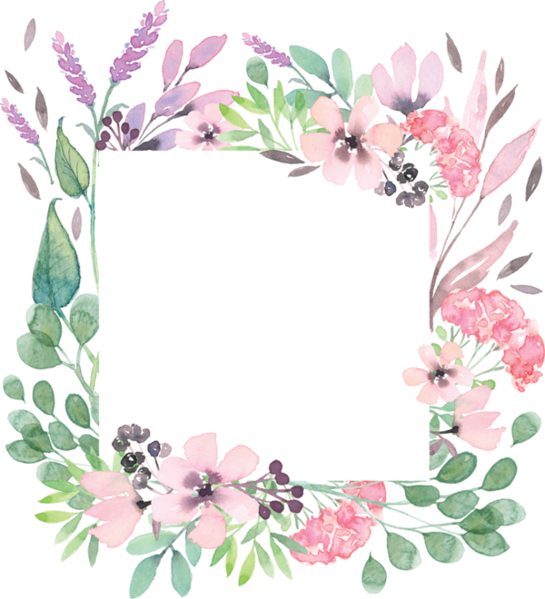 Marcos Para Word Png Flores Full Size Png Download Seekpng