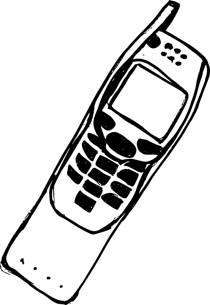 Png File Size - Old Mobile Phone Png (707x1024), Png Download