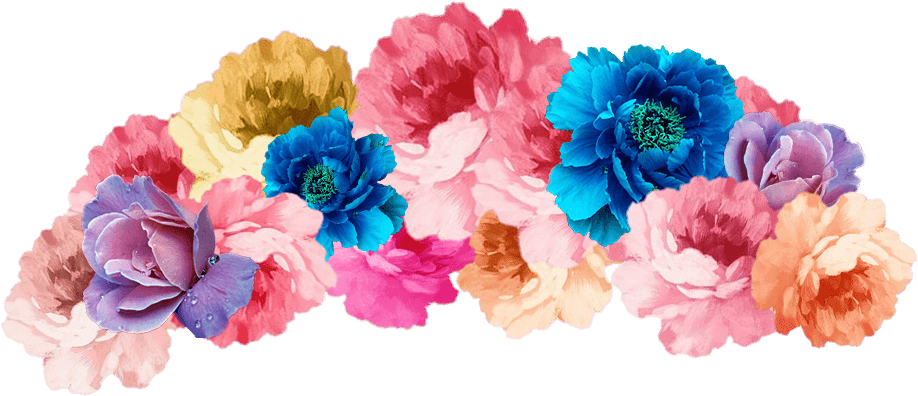 Flower Bouquet Cut Flowers Flower Crown Headband Png Full Size Png Download Seekpng