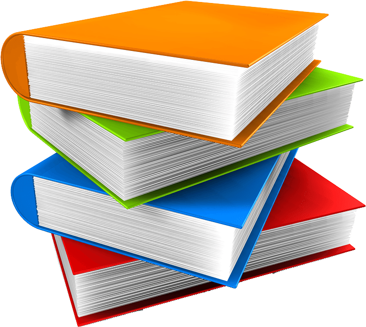 Book Stack - Books Transparent Png (900x900), Png Download