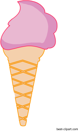 Free Ice Cream Cone Clip Art - Clip Art (450x450), Png Download