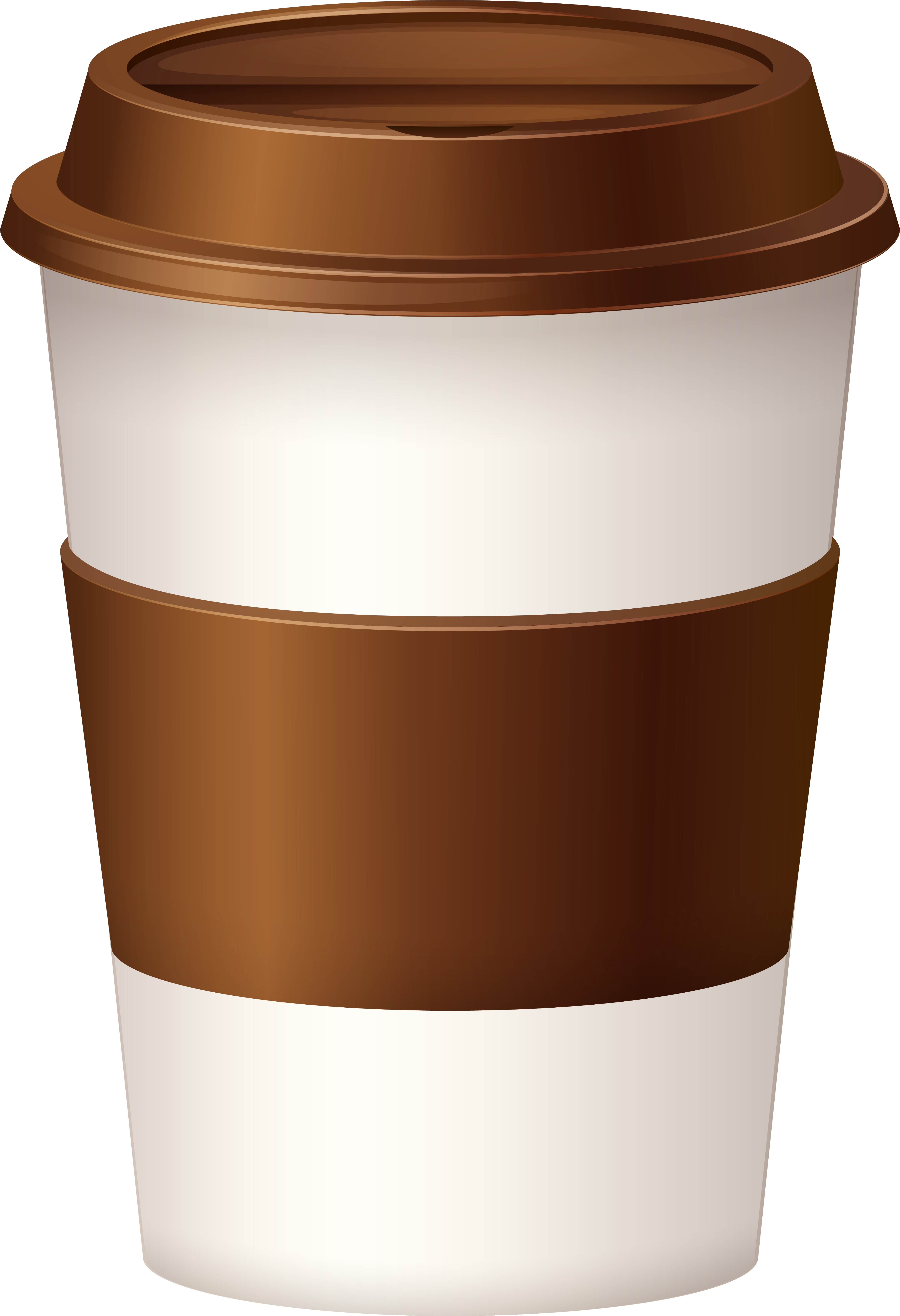 Paper Coffee Cup Clipart (4287x6267), Png Download
