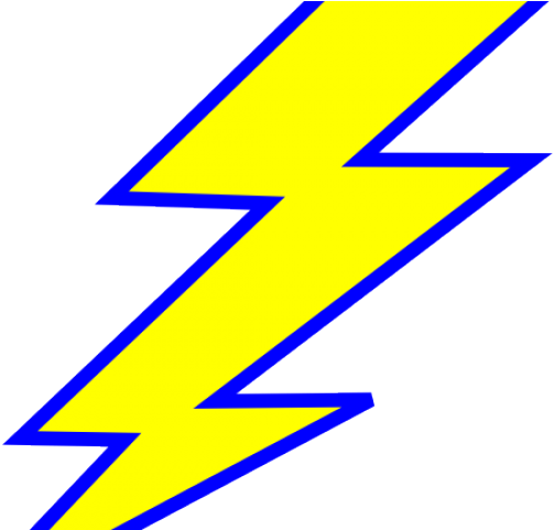 Lightning Clipart Yellow - Lighting Bolt Logo Flash (640x480), Png Download
