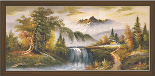 Waterfall (500x500), Png Download