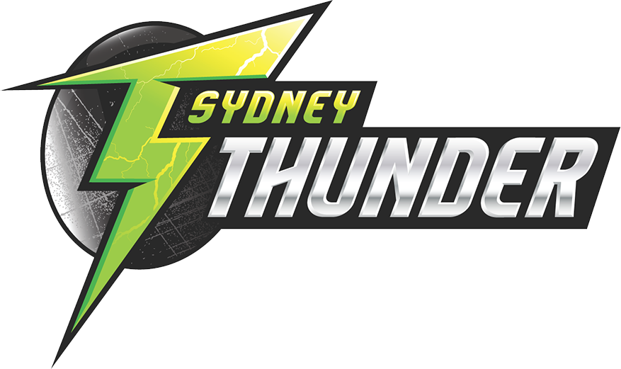 Sydney Thunder - Big Bash League Team Logos (877x521), Png Download