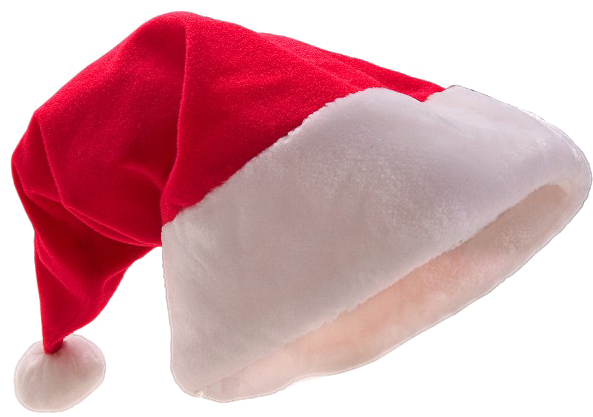 Christmas Hat Download Transparent Png Image - Caciula De Mos Craciun (600x421), Png Download