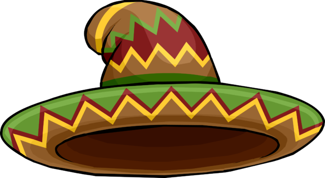 Puffle Sombrero - Sombrero Png (640x352), Png Download