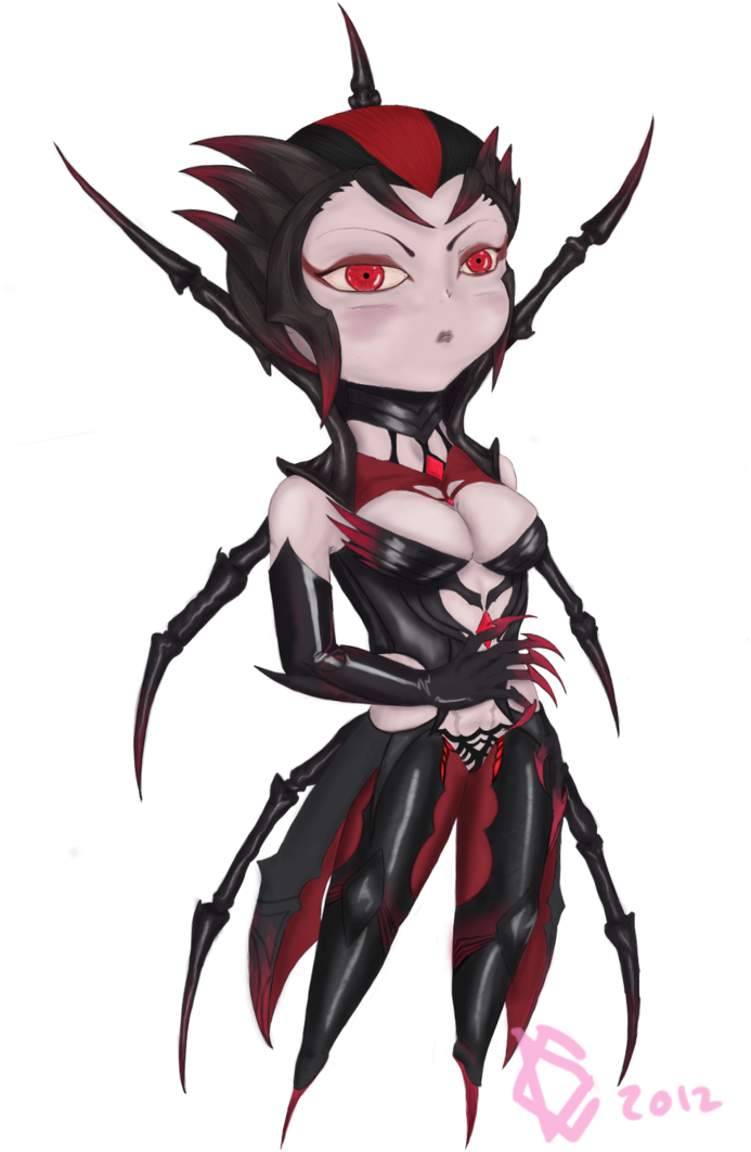 Image Royalty Free Download Lol Drawing Elise - League Of Legends Elise Chibi (707x1131), Png Download