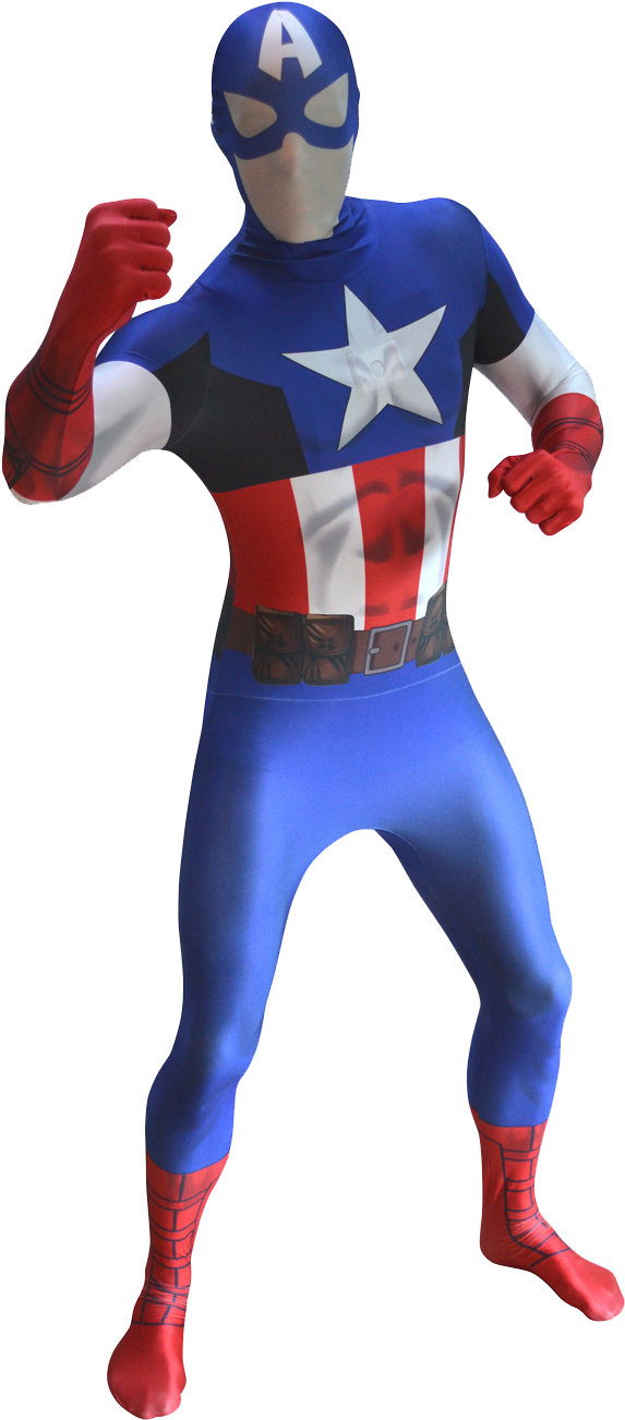 Captain America Morphsuit (1470x1470), Png Download