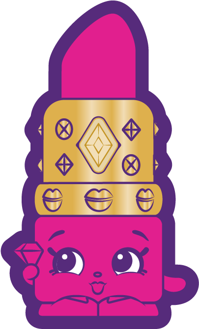 Spks9c Ctc 9 049 Lippy Lips - Shopkins Lippy Lips Wild Style (834x834), Png Download