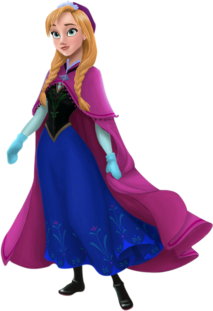Disney Frozen Anna Transparent Frozen Disney Anna Pictures - Frozen Anna Png (712x1024), Png Download