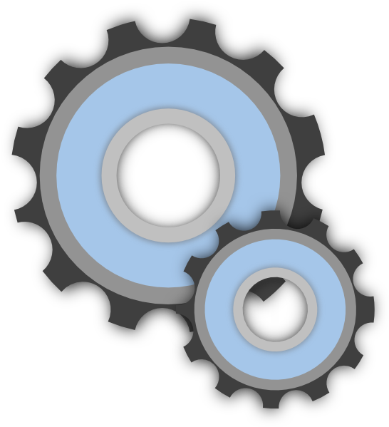 Banner Freeuse Library Collection Of Free Geer Gambar - Gambar Gear Kartun (546x599), Png Download