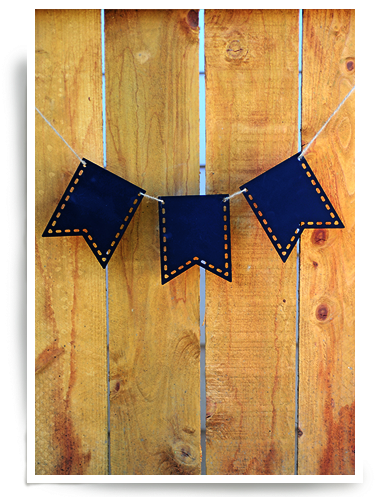 Ribbon Flag Chalkboard - Plank (400x510), Png Download