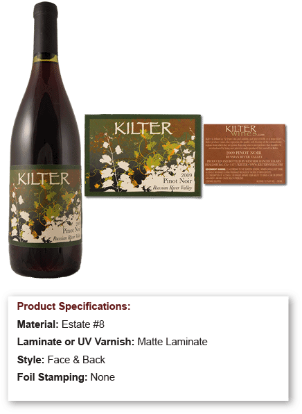 Multicolor Watercolor Plant Scene Kilter Custom Wine - Wine (436x596), Png Download