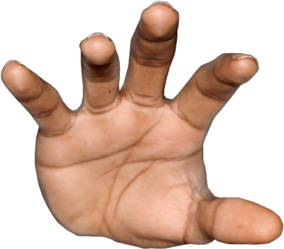 Grabbing Hand Front - Hand Grabbing Transparent (400x400), Png Download