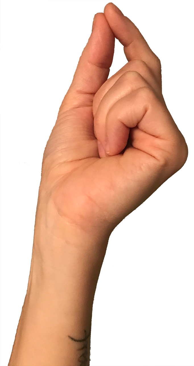 Pinch-closed - Portable Network Graphics (682x1284), Png Download