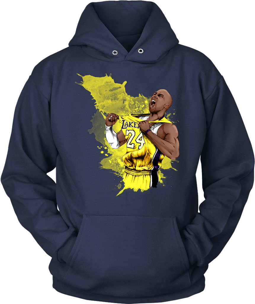 Kobe Watercolor Hoodie - You Can T Scare Me T Shirt (1024x1024), Png Download