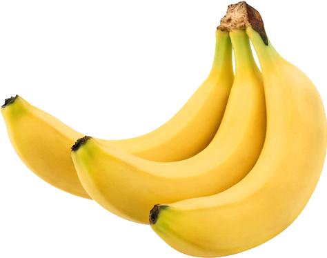 Banana Png Picture - Transparent Png 3 Bananas (500x500), Png Download