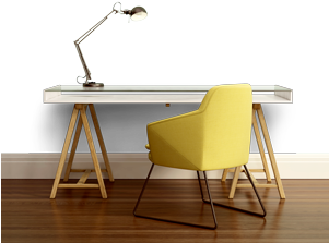 Tiled Medallion - Blue Mural - Jenean Morrison - Murals - Lushleaf Designs Dry Erase Chalkboard Calendar Planner (300x400), Png Download