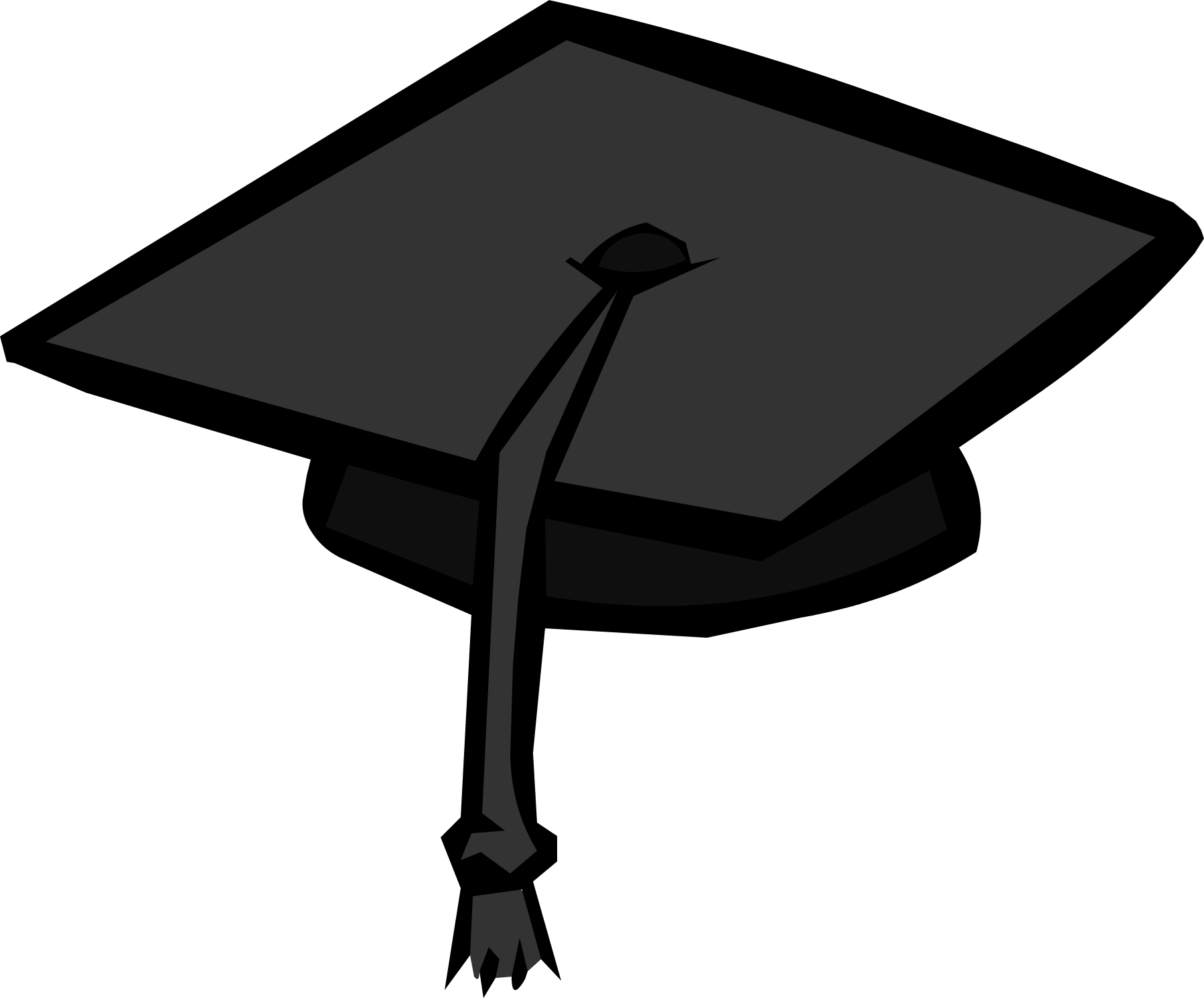 Graduation Cap Png - Graduation Cap Clipart Transparent (1232x1021), Png Download