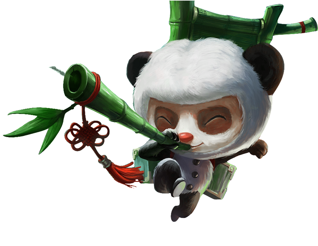 Cartoon Kung Fu Sheep Png - League Of Legends Stream Overlay Teemo (1024x1024), Png Download