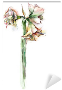 Vector Royalty Free Library Watercolor Wall Mural Pixers - Watercolor Painting (400x400), Png Download