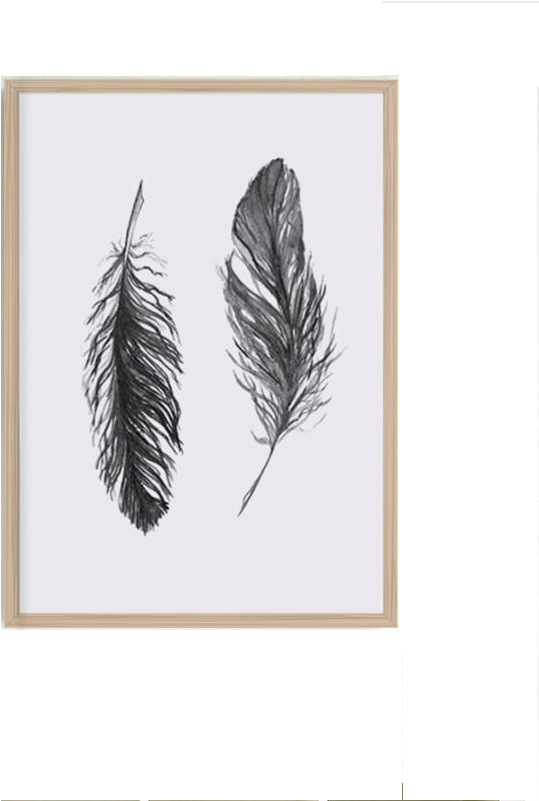 Minimalist Black And White Art (800x800), Png Download