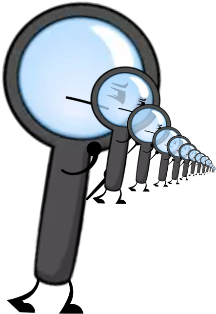 Magnifying Glass Season 2 - Inanimations Magnifying Glass (506x686), Png Download