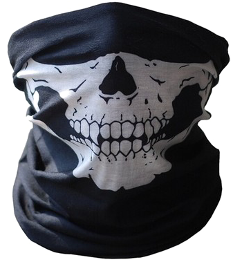 Fabulous Thug Life Bandana Png Pic With Swag And Thug - Skull Face Bandana (486x437), Png Download
