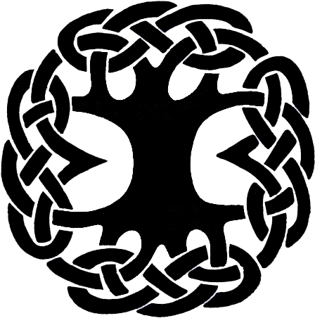 Celtic Knot Circle Tattoo - Transparent Celtic Knot Png (650x481), Png Download