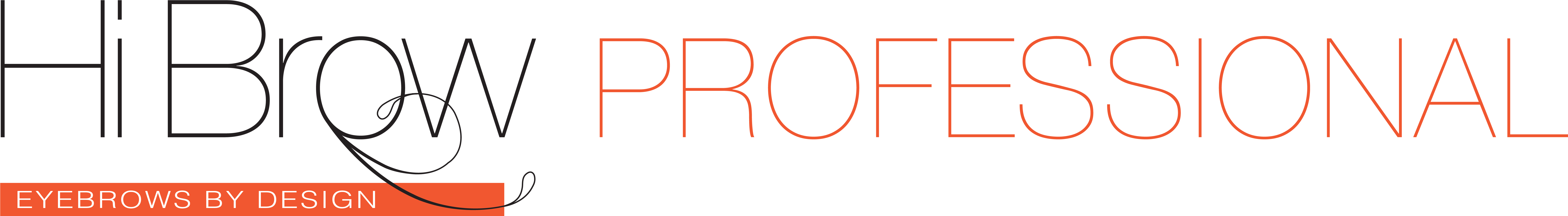 Hi Brow - Peach (8988x1852), Png Download