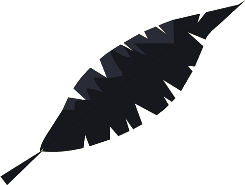 Lord Crow Feather - Crow Feather Png (500x500), Png Download