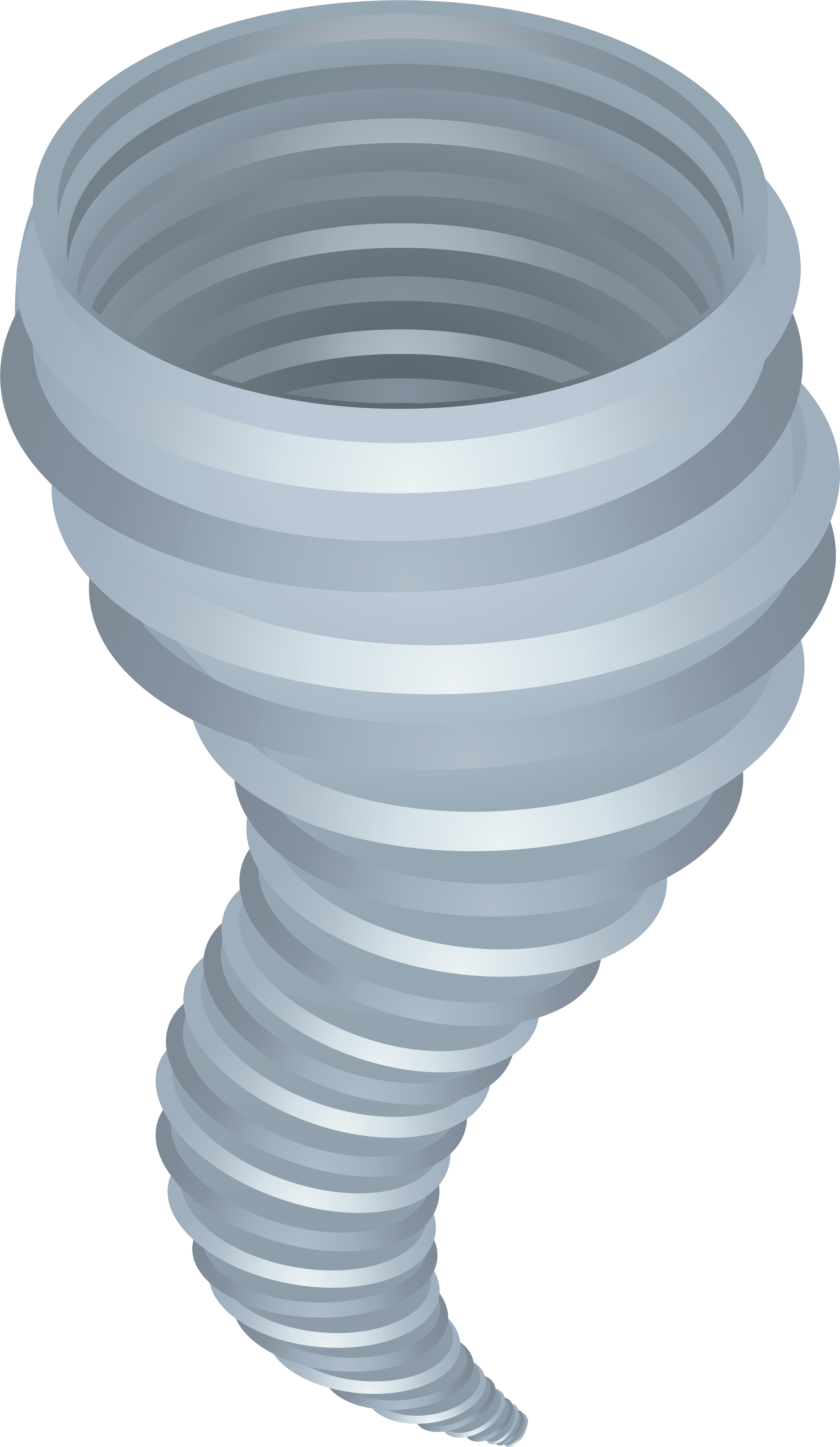 Hurricane Weather Icon Png Clip Art - Tropical Cyclone (291x500), Png Download