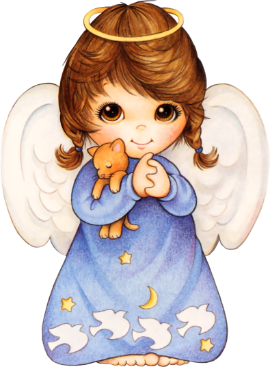 Cute Angel With Kitten Png Picture - Life Has Taught Me To Be Strong (395x536), Png Download