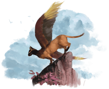 Need An Idea For My Game - Tressym Familiar (382x315), Png Download