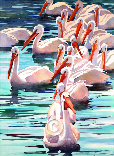 World Renowned And Award Winning Watercolor Artist - Watercolor Painting (1000x630), Png Download