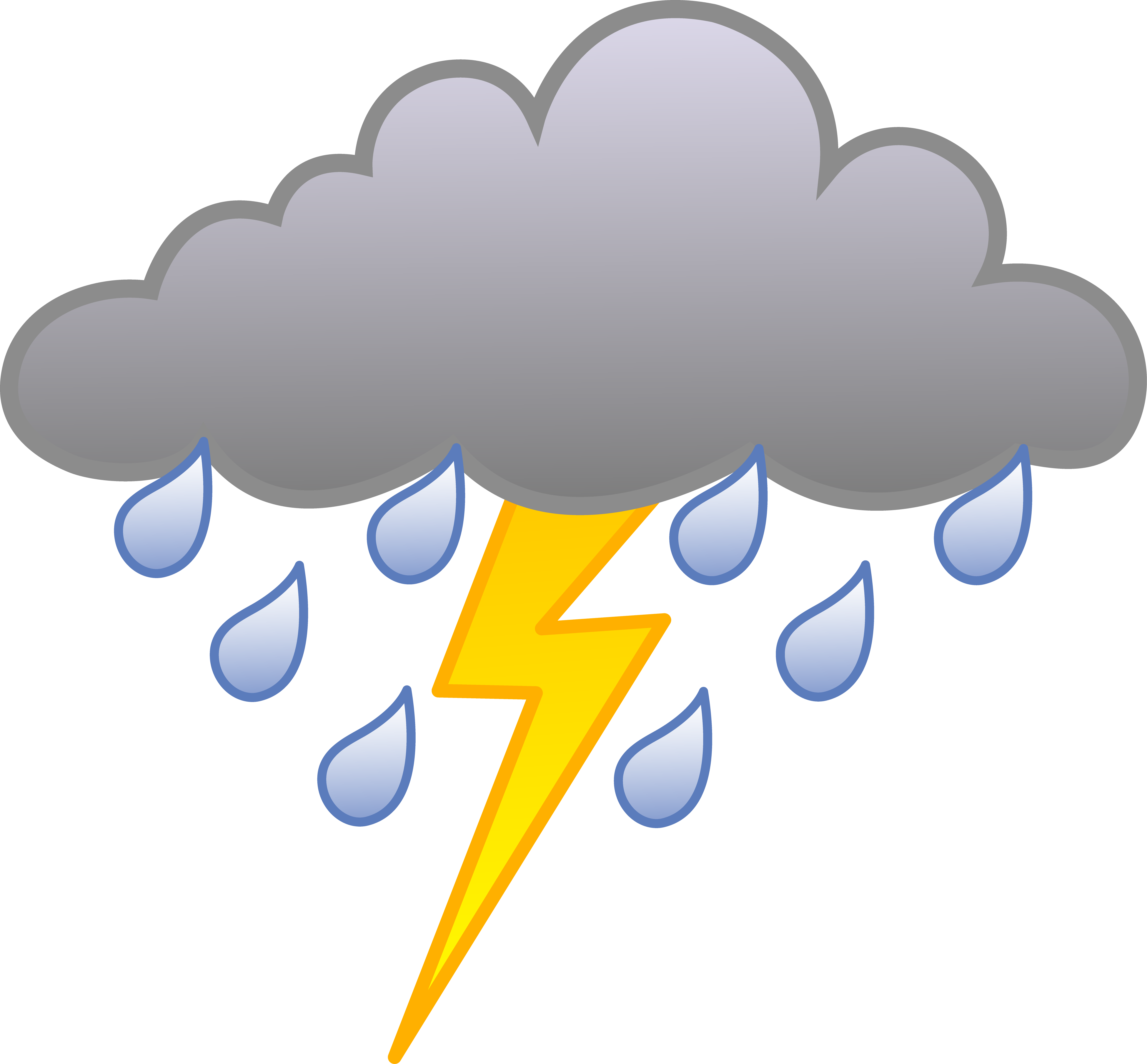 28 Collection Of Storm Clipart Transparent - Thunderstorm Clipart (830x770), Png Download