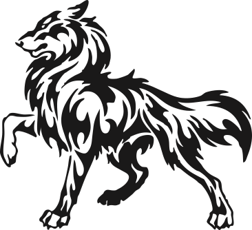 Tribal Animal Png - Animal Tribal (366x334), Png Download