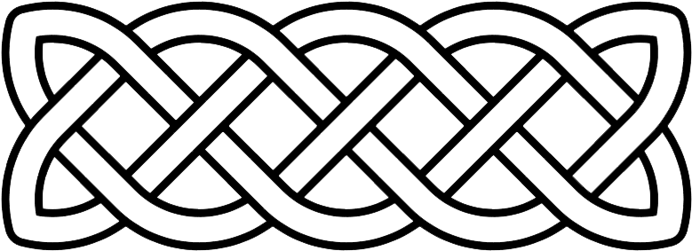 Celtic Knot Tattoos Png - Celtic Knotwork (800x309), Png Download