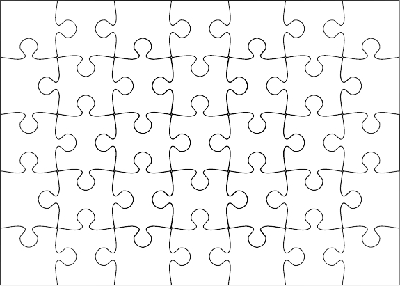 Overlay Transparent Puzzle - Jigsaw Puzzle (575x411), Png Download