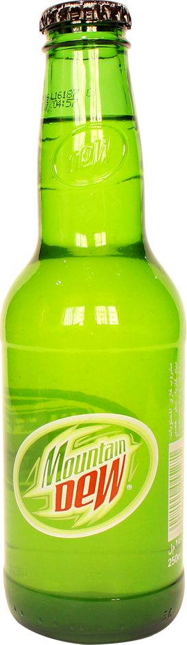 Mountain Dew 250 Ml Nrb - Mountain Dew (273x942), Png Download