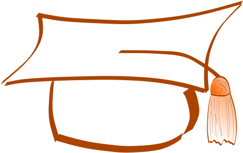 How To Set Use Graduation Hat Clipart (637x900), Png Download